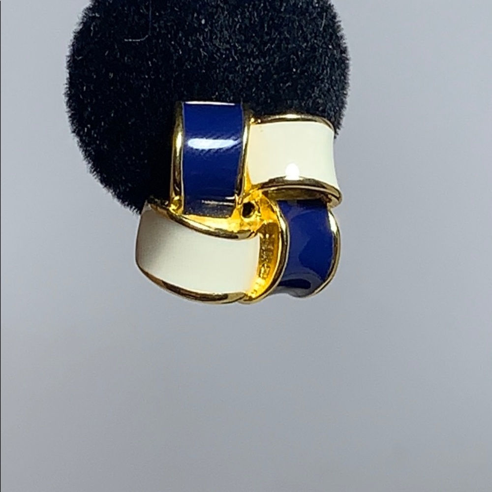 Kenneth Jay Lane Ribbon Earrings